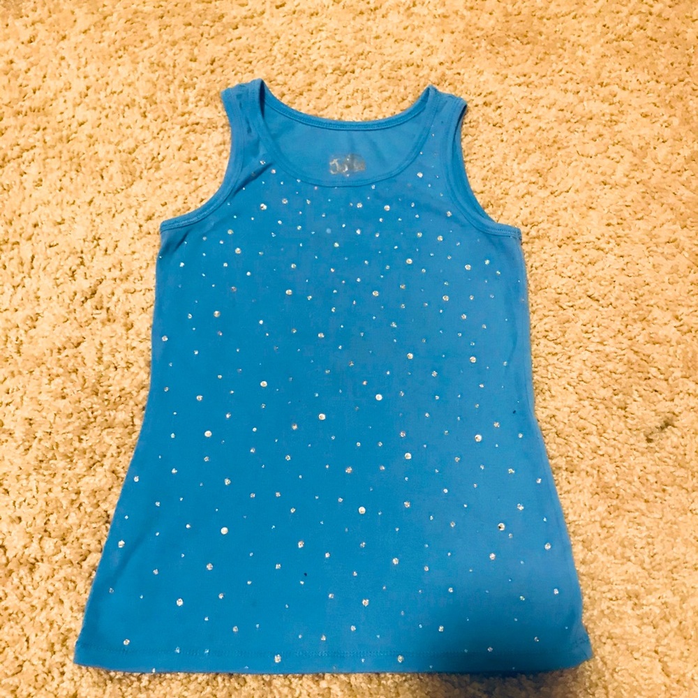🌻 Sparkly tank top- Size 8